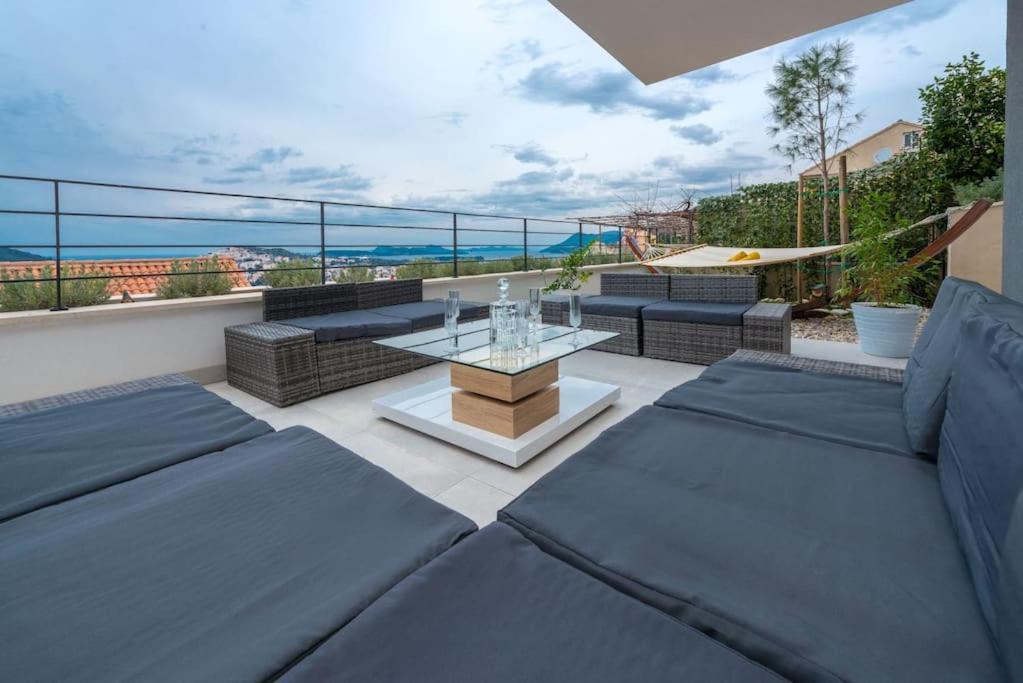 Walking Distance Old Town 120M2,Garden,View,Garage Apartment Dubrovnik Exterior photo